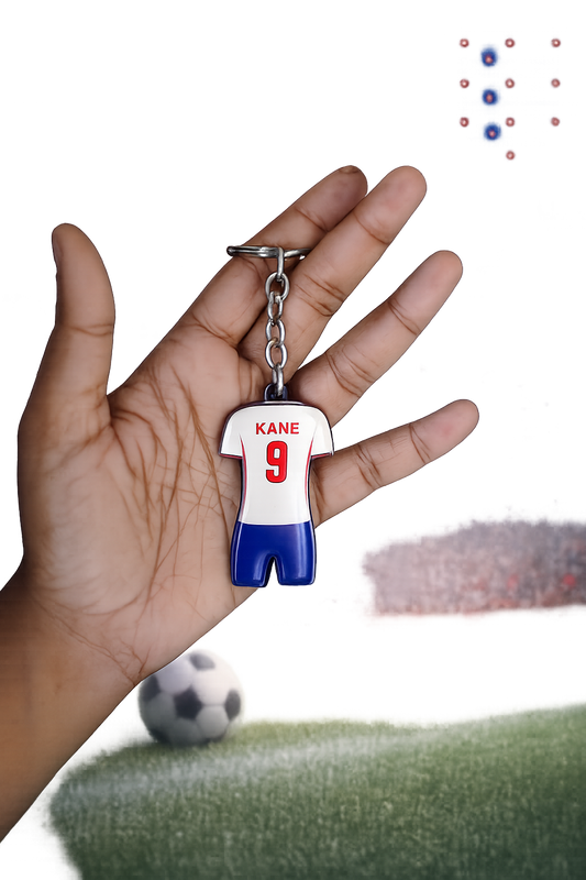 KANE #9 Football Jersey Keychain