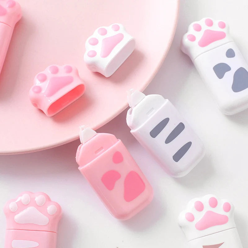 Cute Kawaii Cat Paw Correction Tape