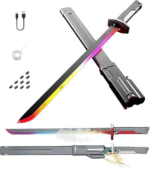 LED Sword with Smoke & Spark Effects