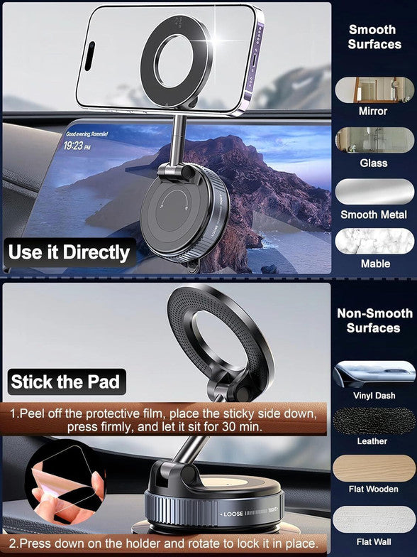 Magsafe Magnetic Phone Holder for Car