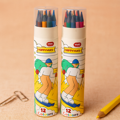 ColorBurst Colour Pencils (12 Shades)