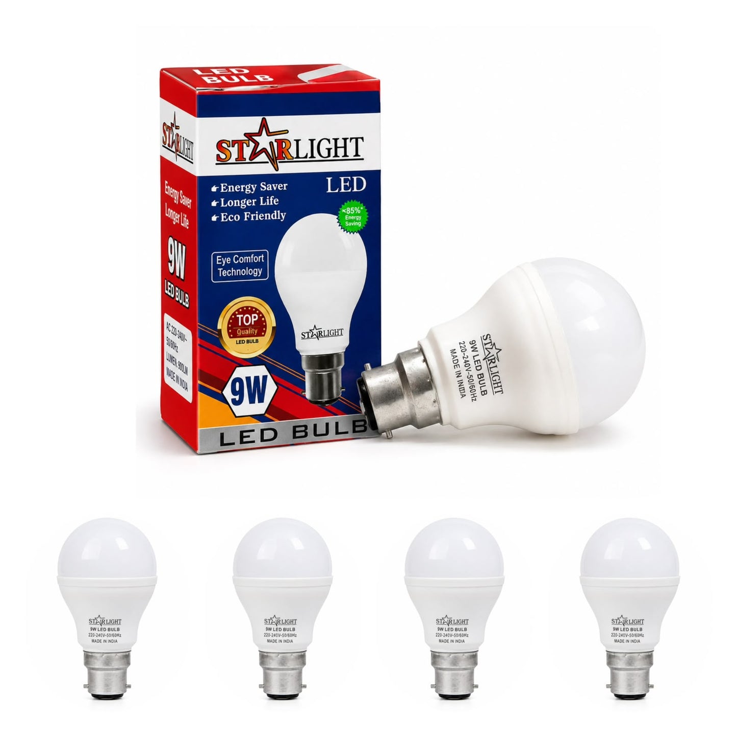 9W Energy Saving LED Bulb