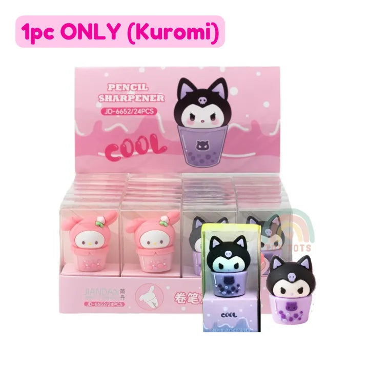 Sanrio in Tub Kuromi / My Melody Pencil Sharpener