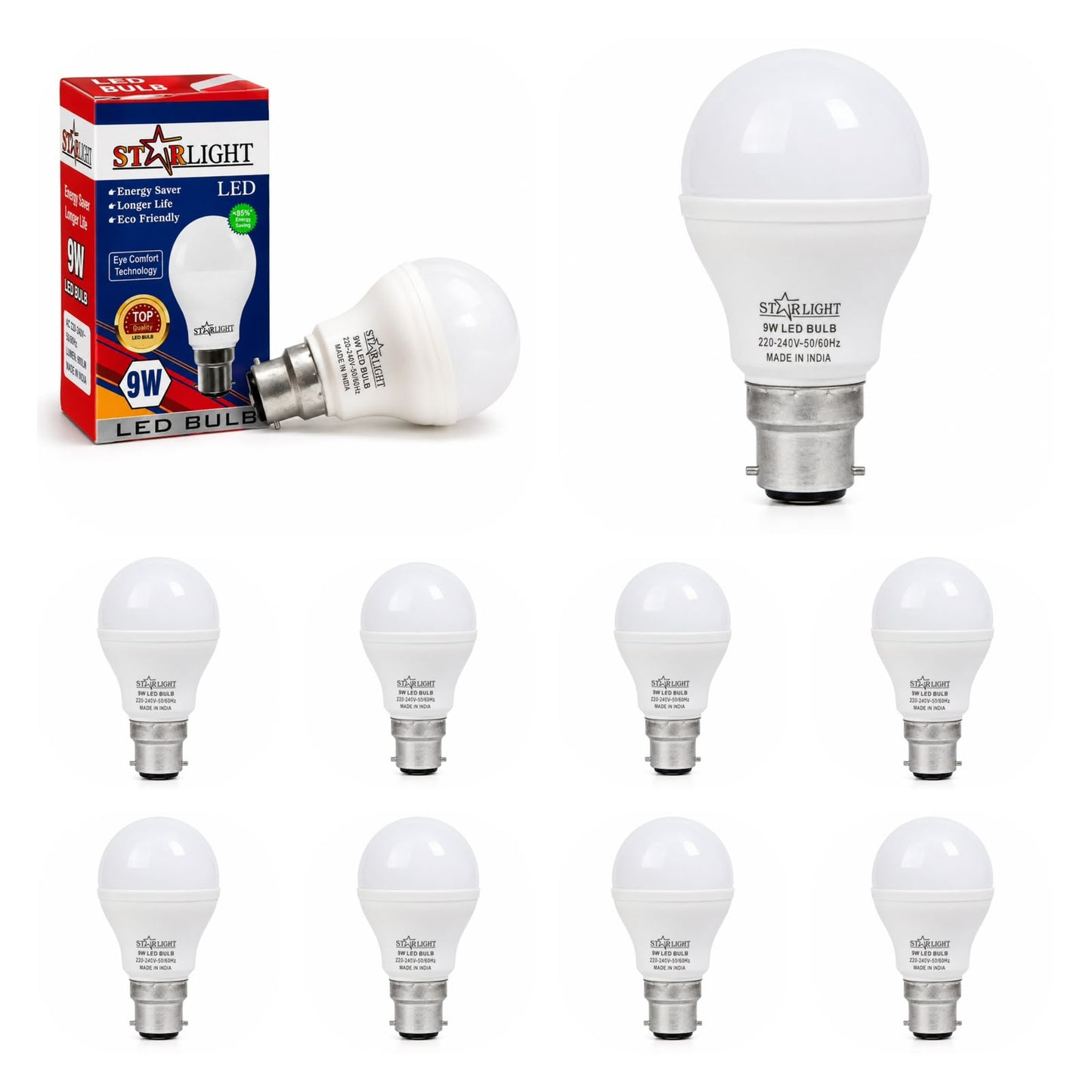 9W Energy Saving LED Bulb