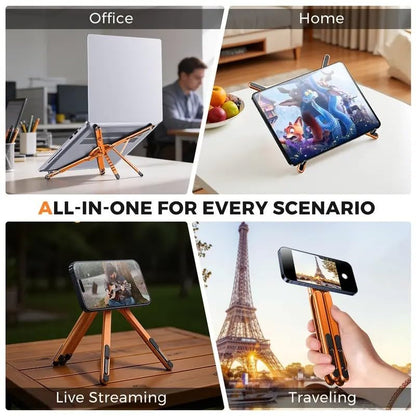 3-in-1 MagLock Laptop Riser, Phone & Tablet Stand