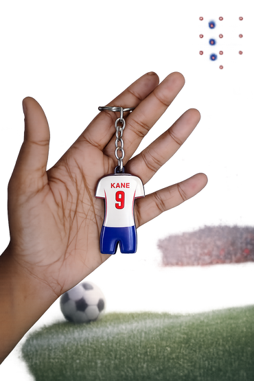 KANE #9 Football Jersey Keychain