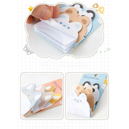 Kawaii Zoo Series Sticky Notes (Pack of 2)