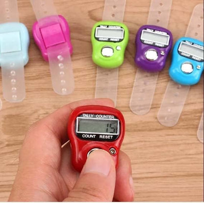 Finger Ring Digital Tally Counter with Led Display | Counter for Japa, Prayer