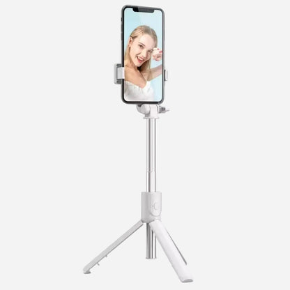 R1S Extendable 3 in 1 Selfie Stick Tripod with Bluetooth Remote Included and Rotatable