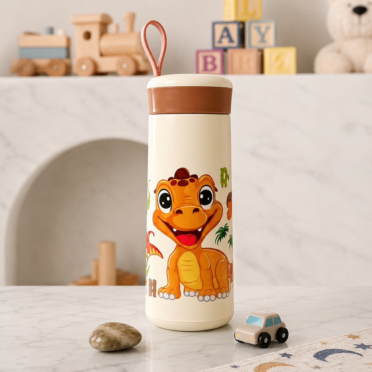 Kids Cartoon Plastic Water Bottle 400ml