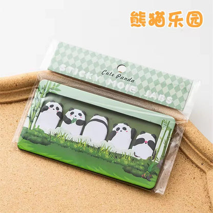Animal Friends Bookmark Sticky Notes Set