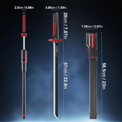 LED Sword with Smoke, Spark & Sound Effects