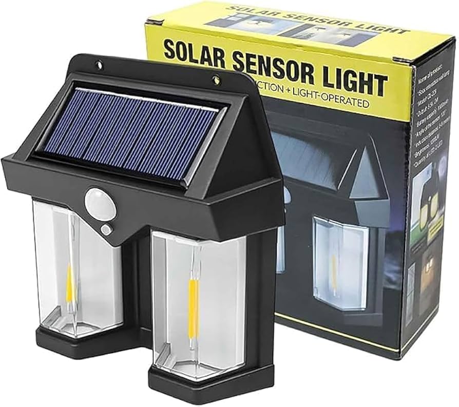 Solar Sensor Light CL-228 | Outdoor Wall Mounted LED Lamp