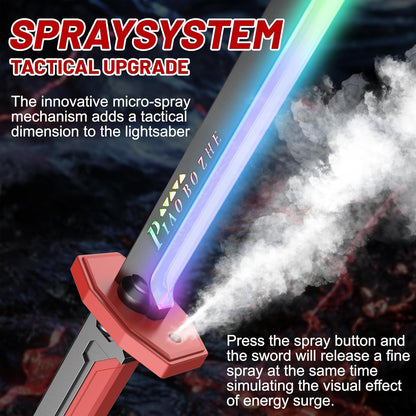 LED Sword with Smoke, Spark & Sound Effects