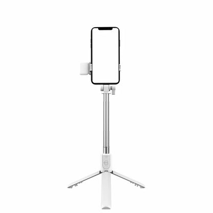 R1S Extendable 3 in 1 Selfie Stick Tripod with Bluetooth Remote Included and Rotatable