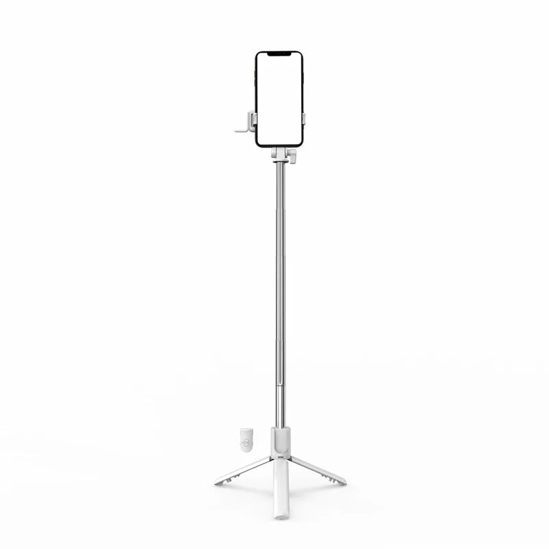 R1S Extendable 3 in 1 Selfie Stick Tripod with Bluetooth Remote Included and Rotatable