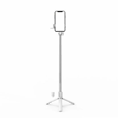 R1S Extendable 3 in 1 Selfie Stick Tripod with Bluetooth Remote Included and Rotatable