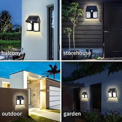 Solar Sensor Light CL-228 | Outdoor Wall Mounted LED Lamp