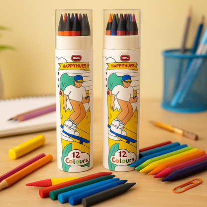 ColorBurst Colour Pencils (12 Shades)