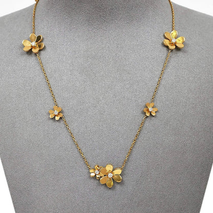 Flower Design High Quality Women Necklace S3467327