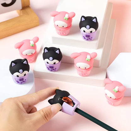 Sanrio in Tub Kuromi / My Melody Pencil Sharpener