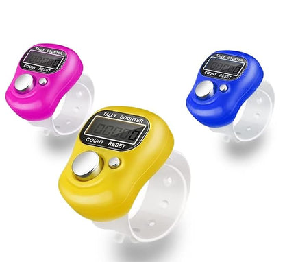 Finger Ring Digital Tally Counter with Led Display | Counter for Japa, Prayer