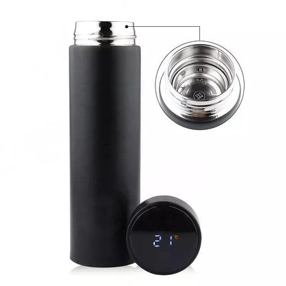 Smart Thermos Temperature Display Vacuum Bottle – 500ml