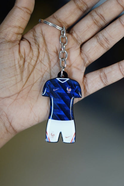 Mbappé #10 France Jersey Keychain