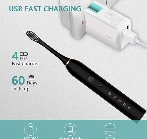 X3 Sonic Rechargeable Electric Toothbrush