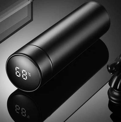 Smart Thermos Temperature Display Vacuum Bottle – 500ml