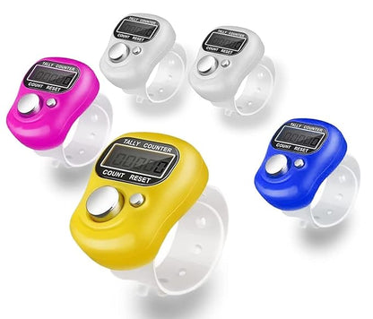 Finger Ring Digital Tally Counter with Led Display | Counter for Japa, Prayer