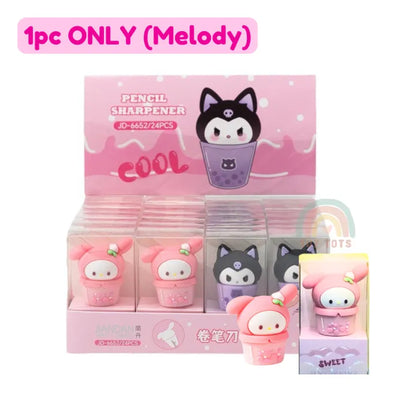 Sanrio in Tub Kuromi / My Melody Pencil Sharpener