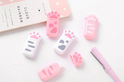 Cute Kawaii Cat Paw Correction Tape