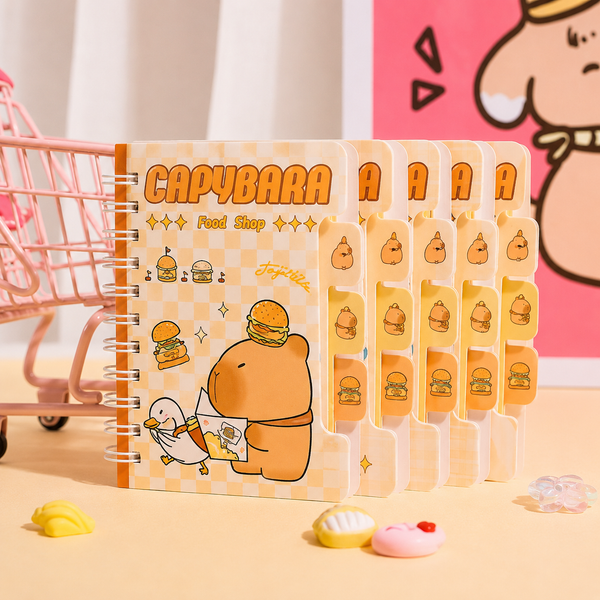 Capybara Binded Diary (Assorted)
