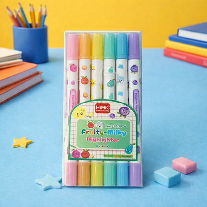 Fruity Milky Highlighter Set (Pack of 6)