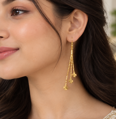 Clover Drop Earrings