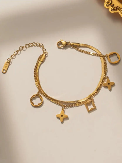 Gold-Plated Link Bracelets