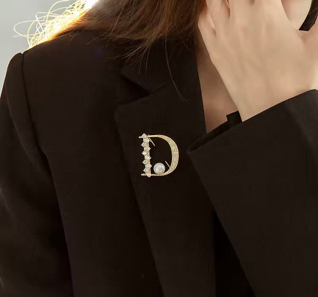 Elegant And Simple Brooch Pin For Ladies S4923034