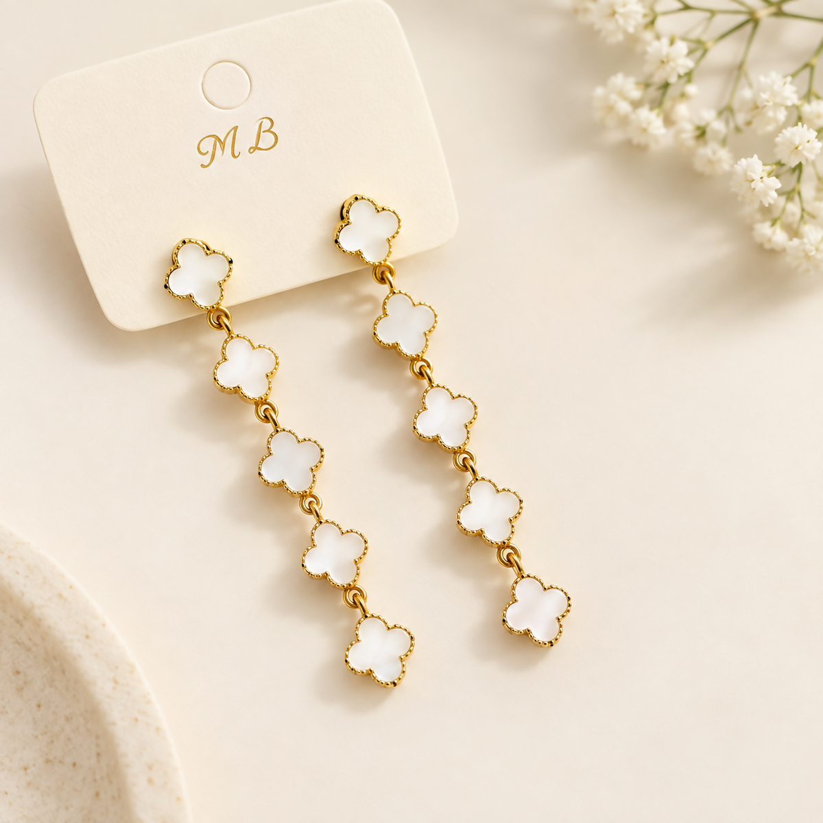 Elegent Linear Drop Earrings