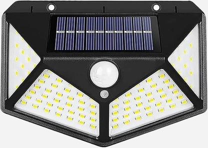 Solar-Powered LED Security Wall Light – Motion Sensor, Waterproof, 120° Wide Angle, Wireless Outdoor Lamp