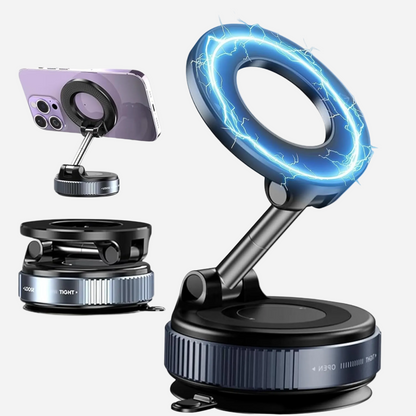 Vacuum Suction Magnetic Phone Holder Mobile Mount K007