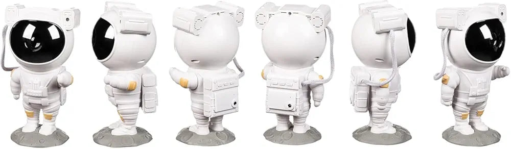 Astronaut Galaxy Projector Night Light – 360° Rotating Nebula Star Projector with Remote Control