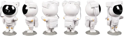 Astronaut Galaxy Projector Night Light – 360° Rotating Nebula Star Projector with Remote Control