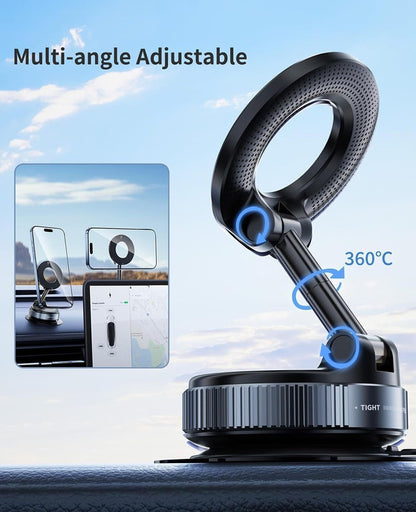 Vacuum Suction Magnetic Phone Holder Mobile Mount K007