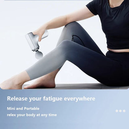 Portable Mini Massage Gun - Handheld Massager for Full Body, Back, Neck, Muscle Relaxation