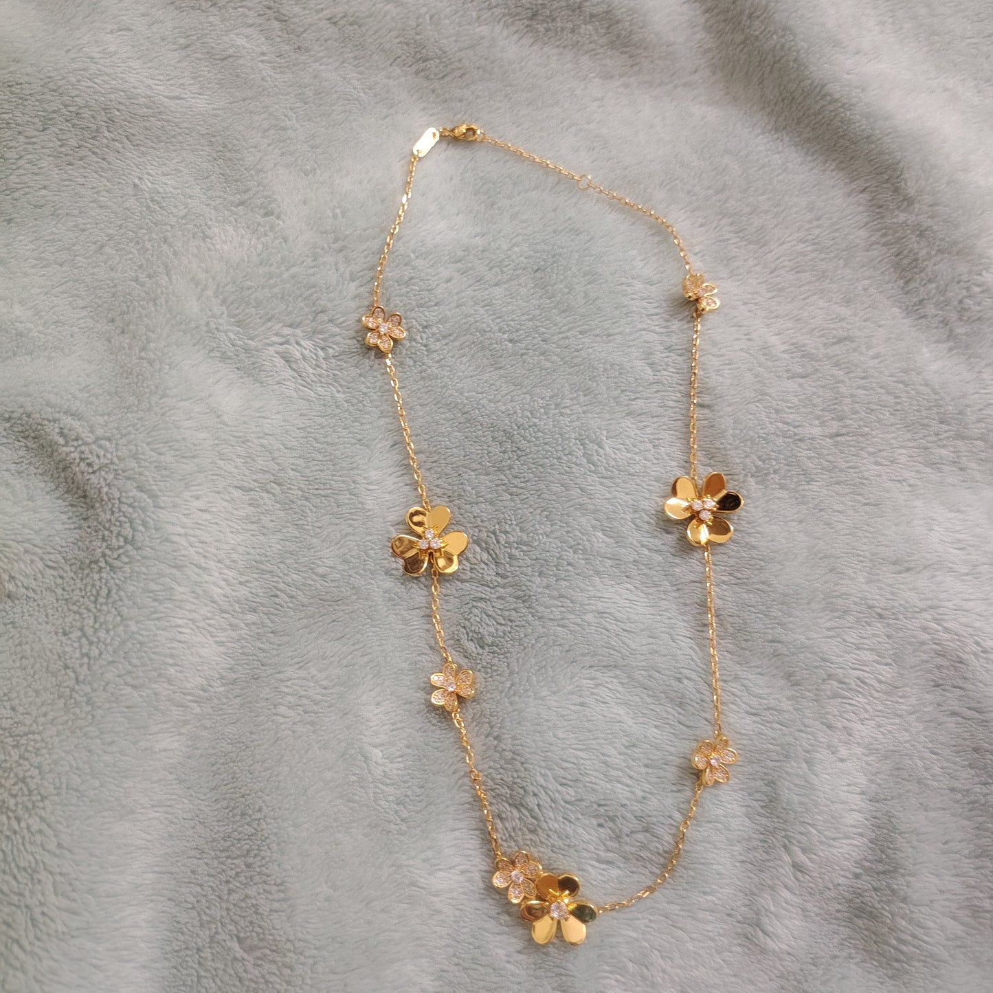 Flower Design High Quality Women Necklace S3467327
