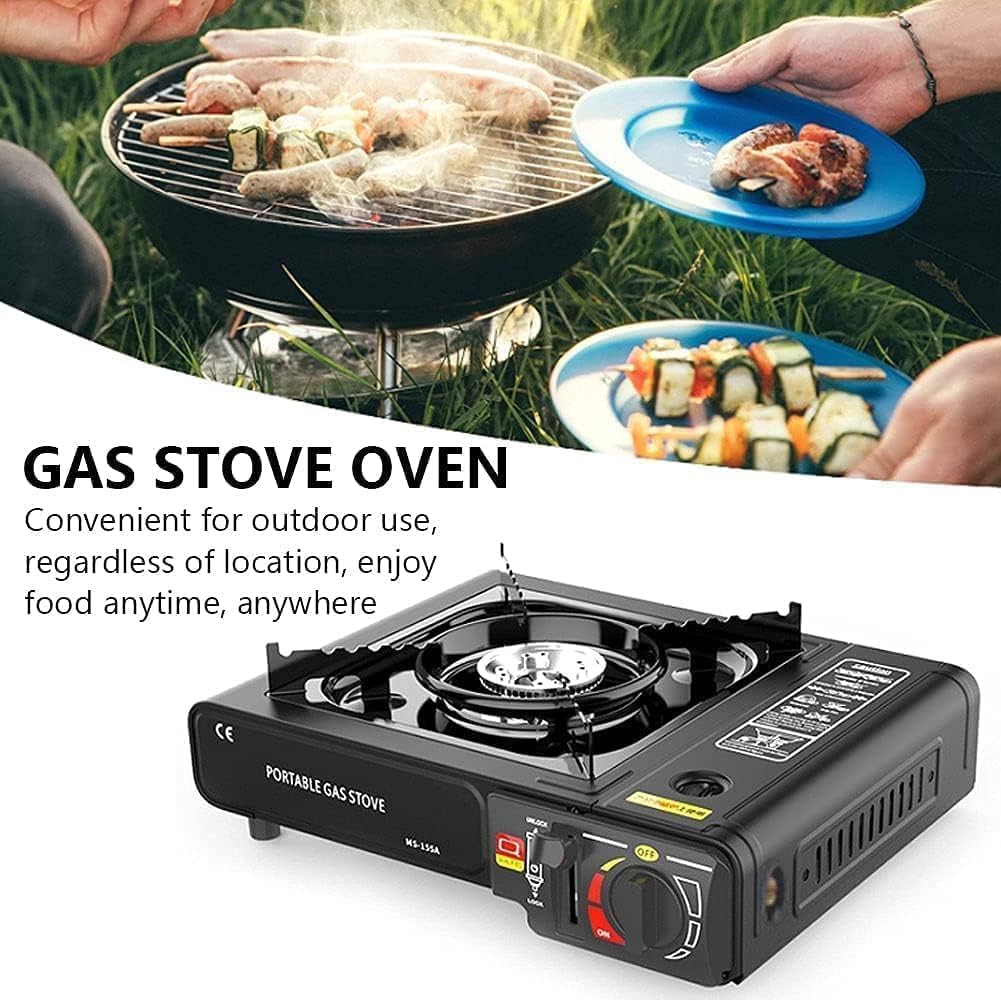 Portable Camping Gas Stove with Carrying Case
