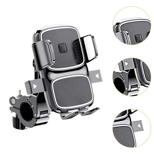 Universal Bike Phone Mount – Secure Handlebar Cell Phone Holder for Bicycle, Motorcycle & Motorbike