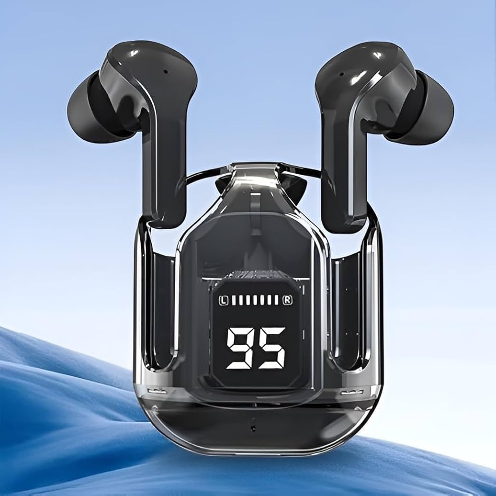 UltraPods Max TWS Earbuds – Bluetooth 5.3, Noise Reduction, Crystal Clear Calls & All-Day Comfort