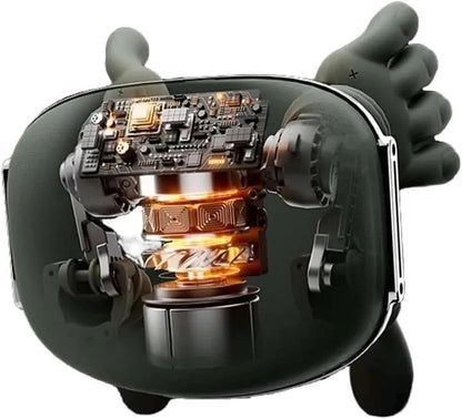 Bionic Heated Massager, Wireless Portable Neck & Back Massager